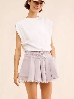 Anthropologie Daily Practice Goal Line Twofer Mini Dress XS 25880